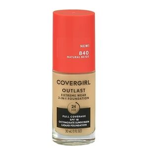Covergirl Outlast Extreme Wear Foundation - 840 Natural Beige